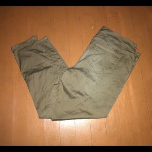 Olive Green Jeggings